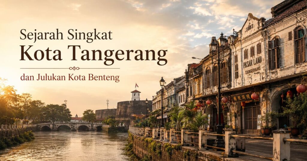 Sejarah Singkat Kota Tangerang dan Julukan Kota Benteng