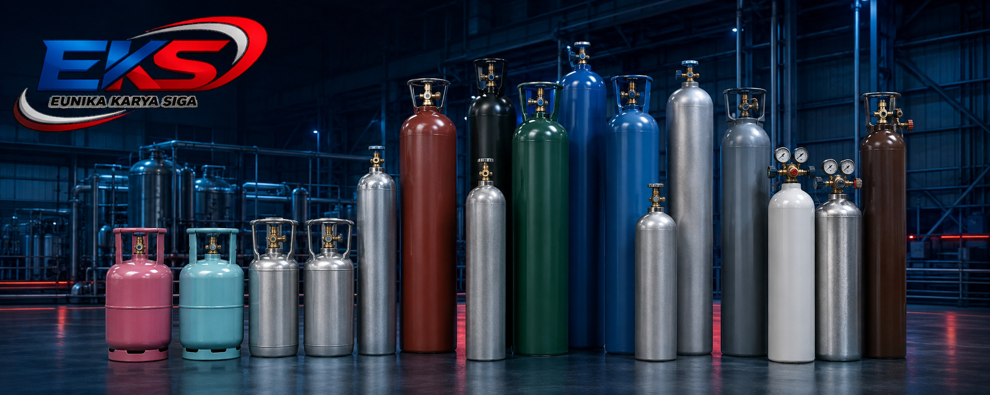 Cover PT. Eunika Karya Siga – Supplier & Distributor Gas Industri